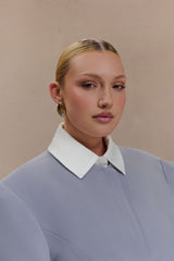 Felicity Mixed Metal Oval Earrings - Gold