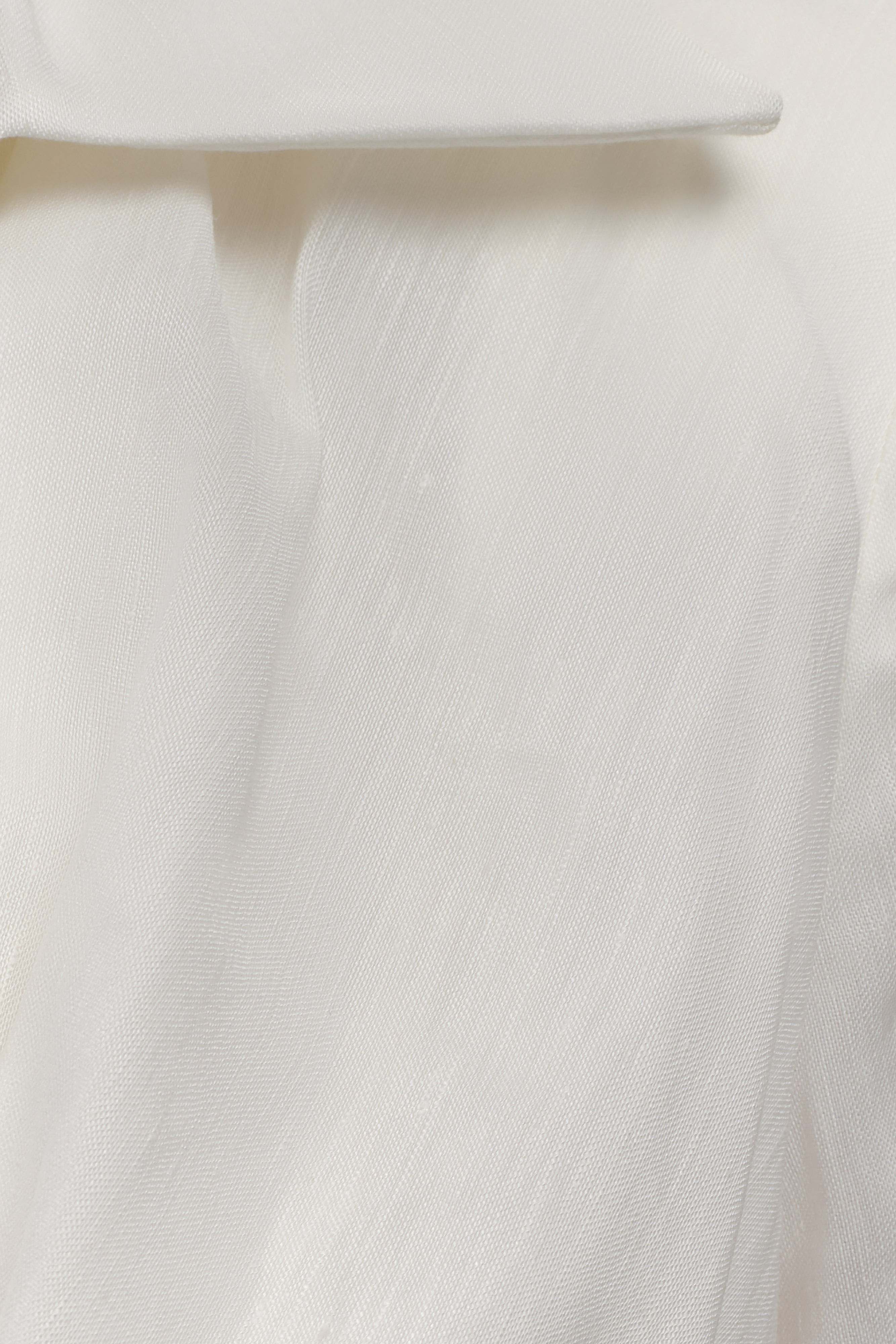 Greta Shirt Bra - White