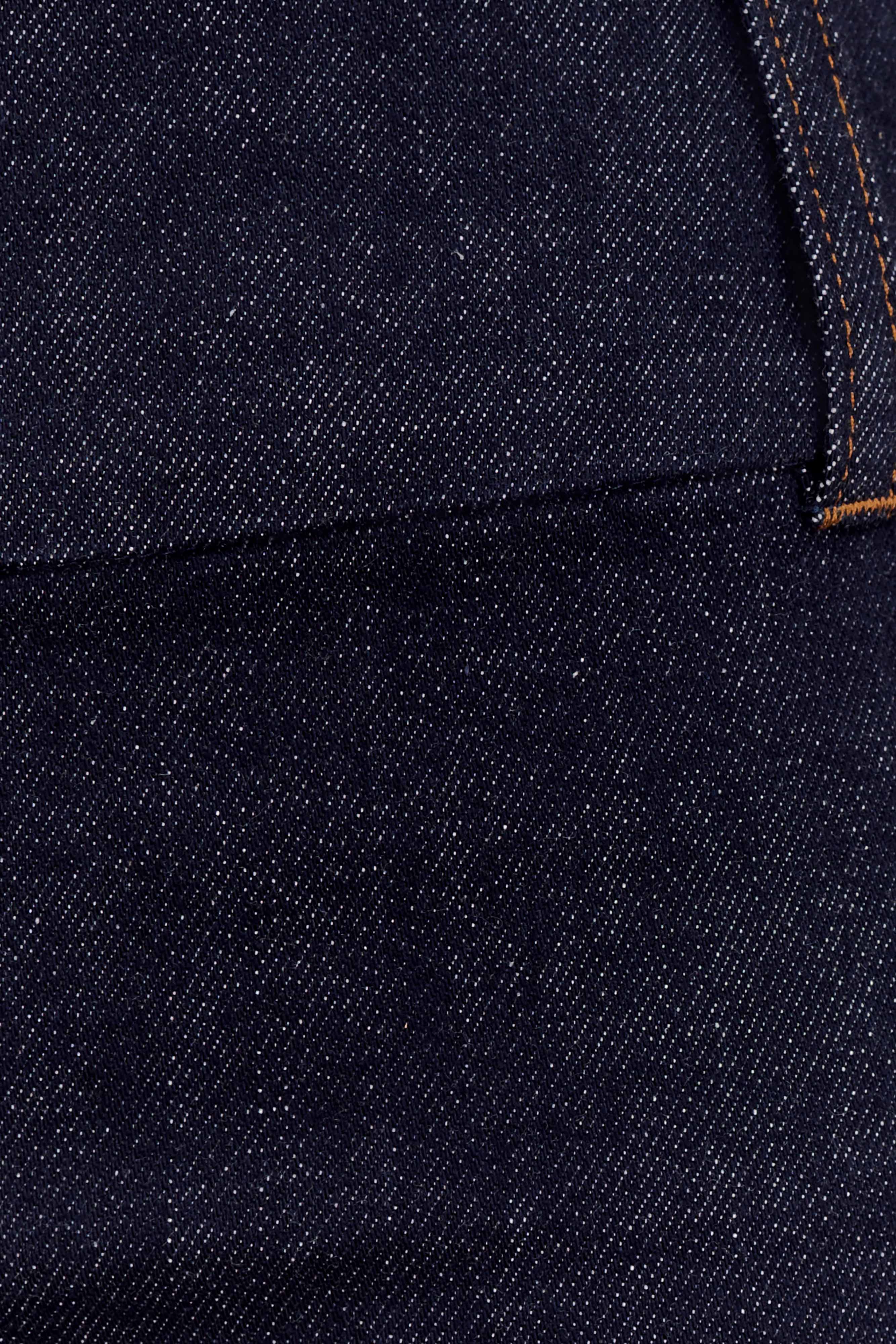 Shelly Flared Denim Jeans - Washed Indigo Blue